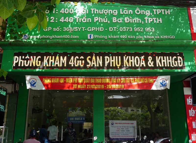 Phòng khám 400 Sản Phụ Khoa & KHHGĐ