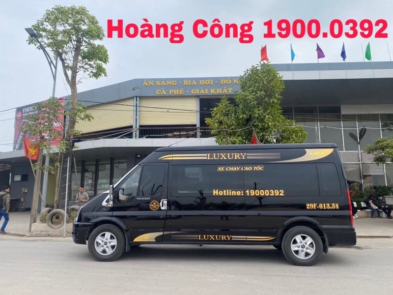 Hoàng Công - Nhà xe Móng Cái Thanh Hóa giúp bạn di chuyển an toàn, nhanh chóng, thuận tiện